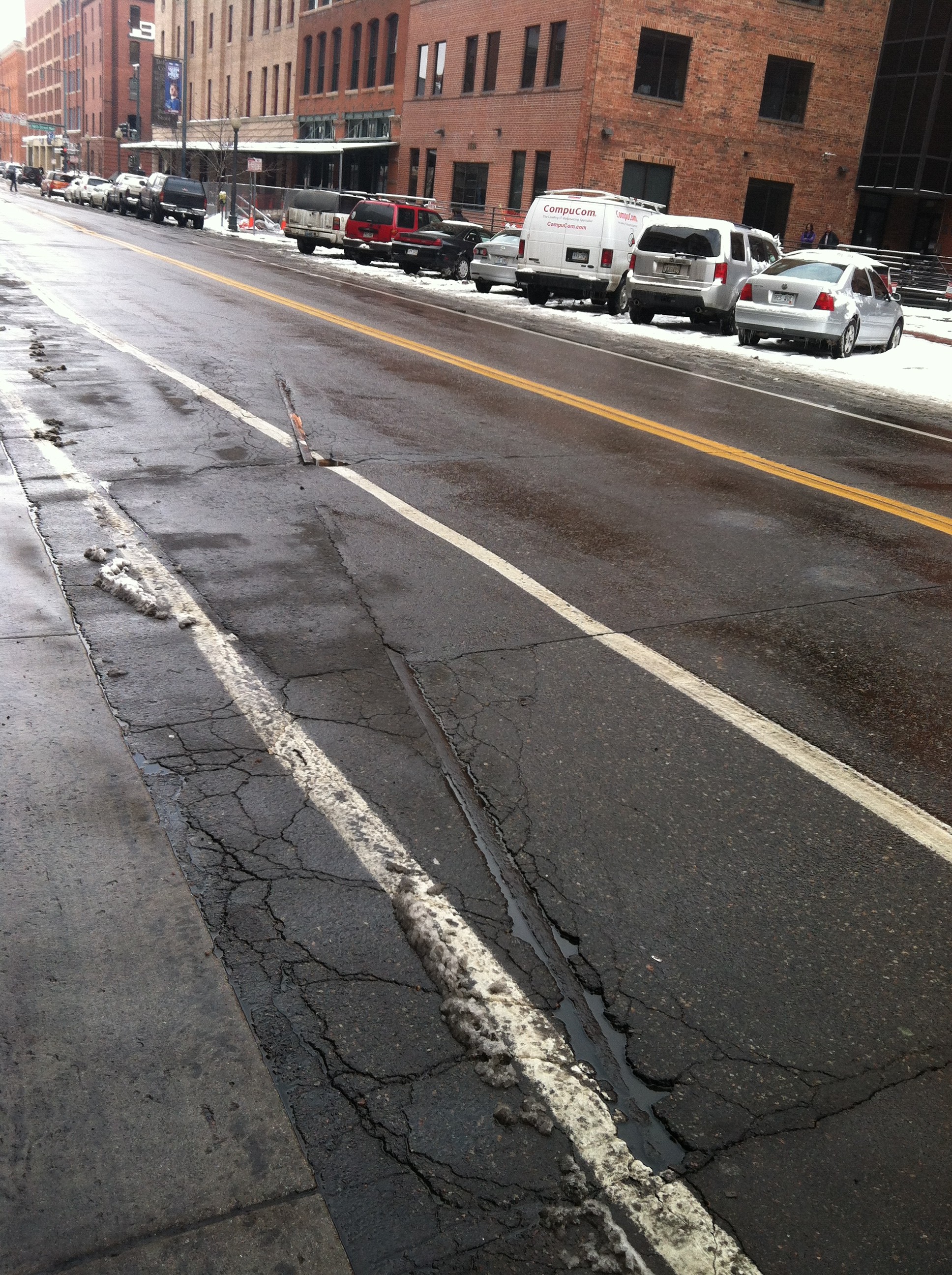 LoDo Buried Rail Line