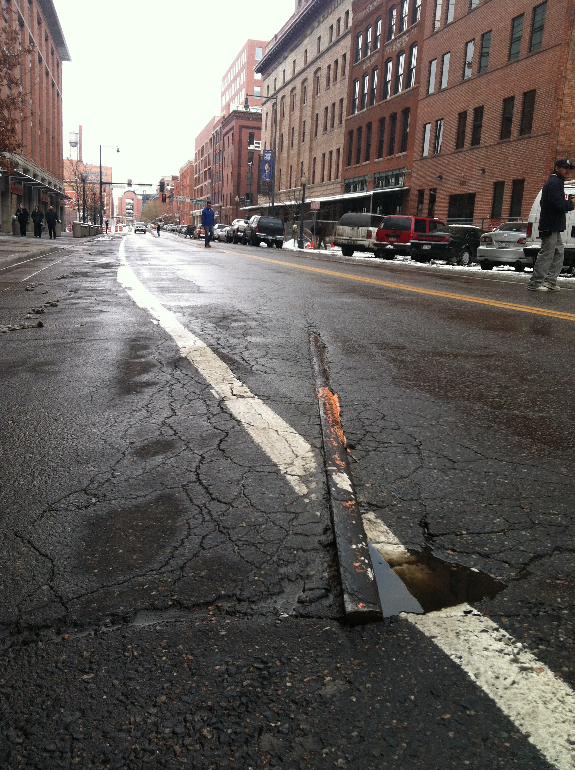 Denver Rail Under Street